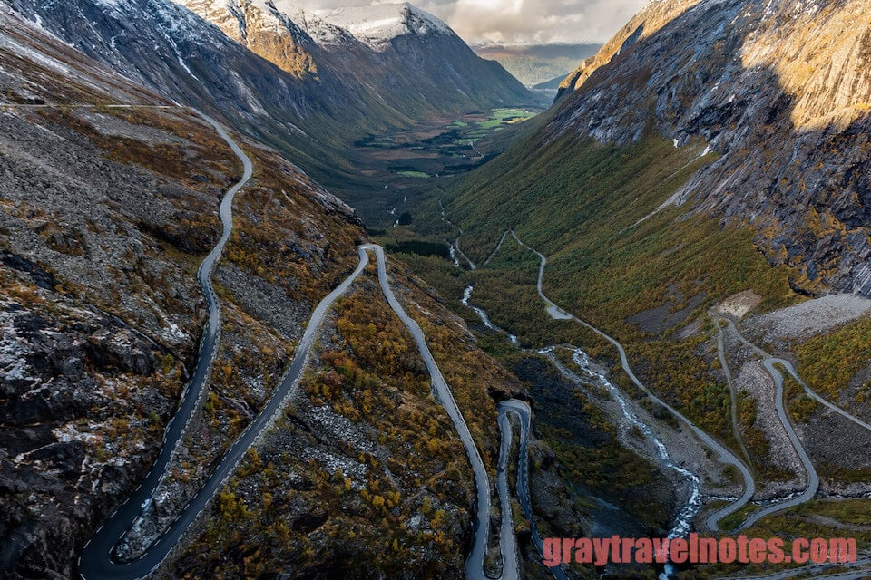 Andalsnes - Trollstigen - The Twists and Turns in Life Straighten Out Towards Valley