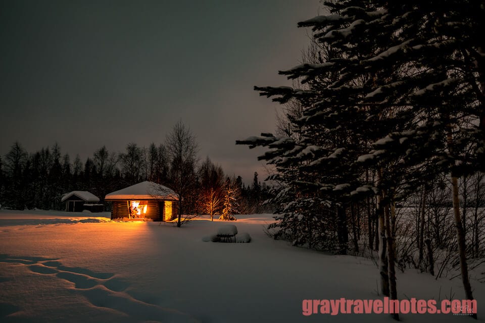 Finland - Nowhere - Warmth in Dark Cold Winter