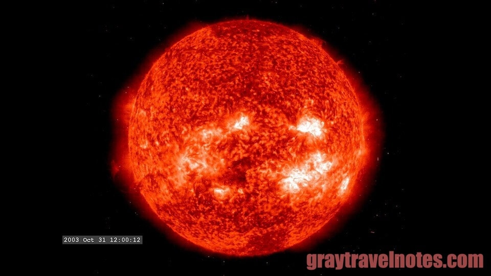 Gray Travel Notes - How Sunspot activities look like