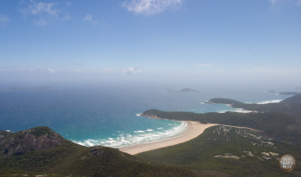 Australia - Tidal River as viewed from the summit of Mount Oberon